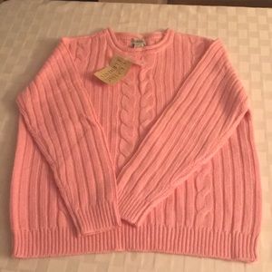 Pink sweater